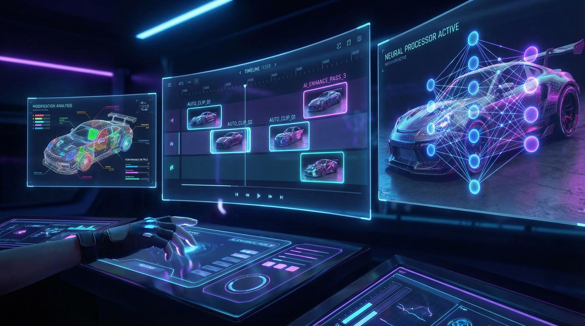 P站视频AI视频剪辑系统